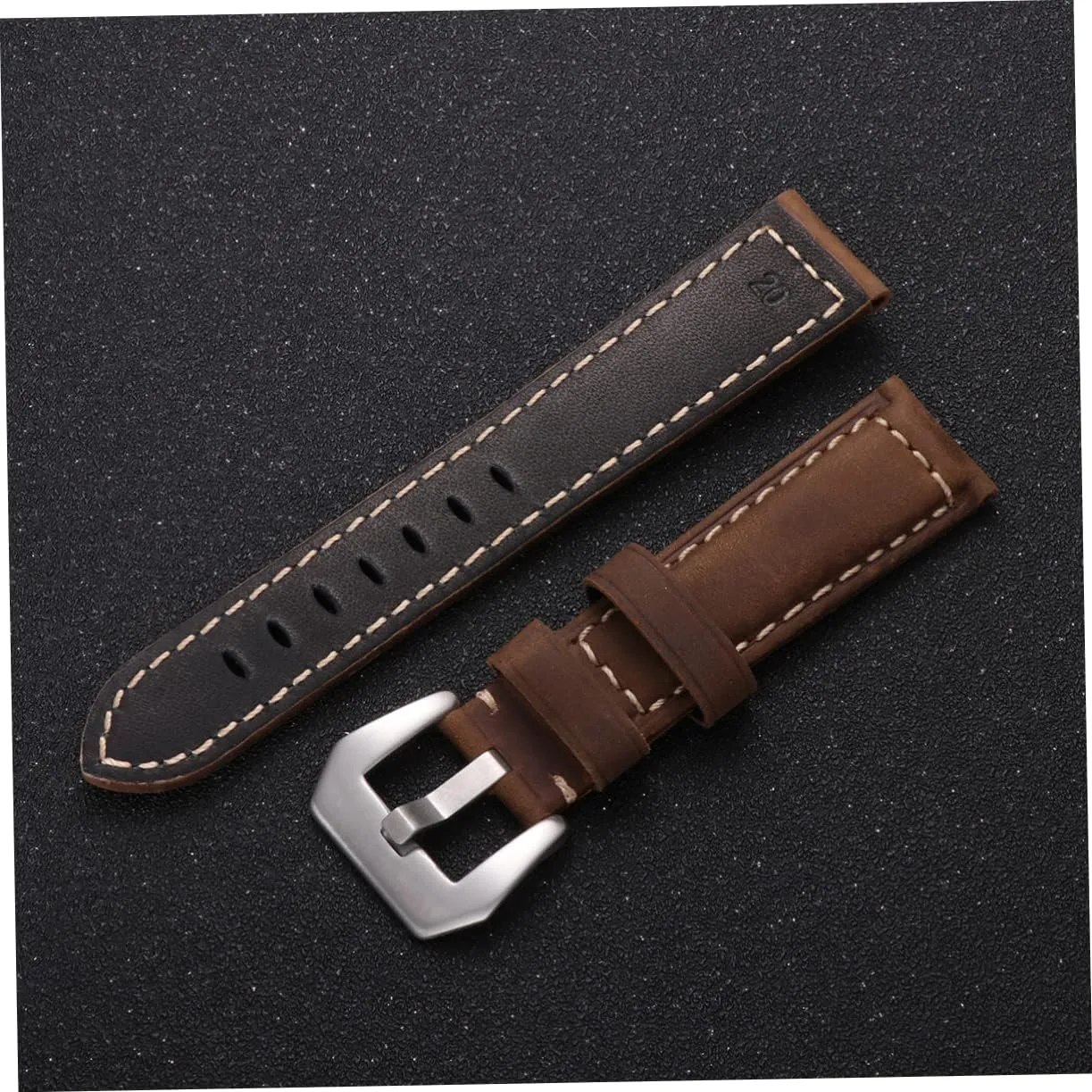 Vintage Replacement Watch Band Retro Watch Band Replacement Wrist Watch Strap Large Dial Sports