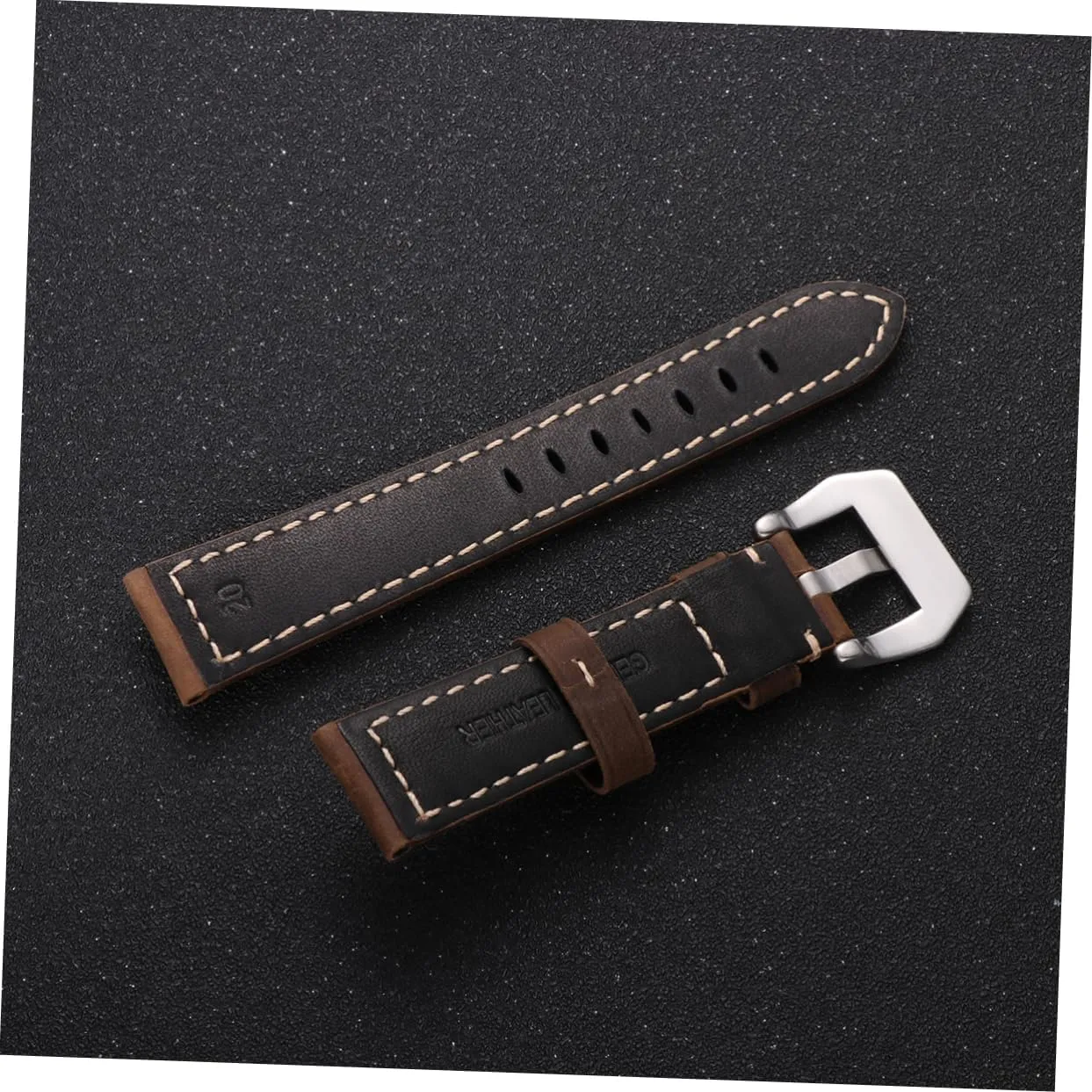 Vintage Replacement Watch Band Retro Watch Band Replacement Wrist Watch Strap Large Dial Sports