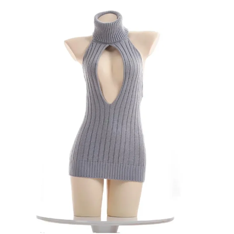 Virgin Killer Hollow Chest Sweater AD11200