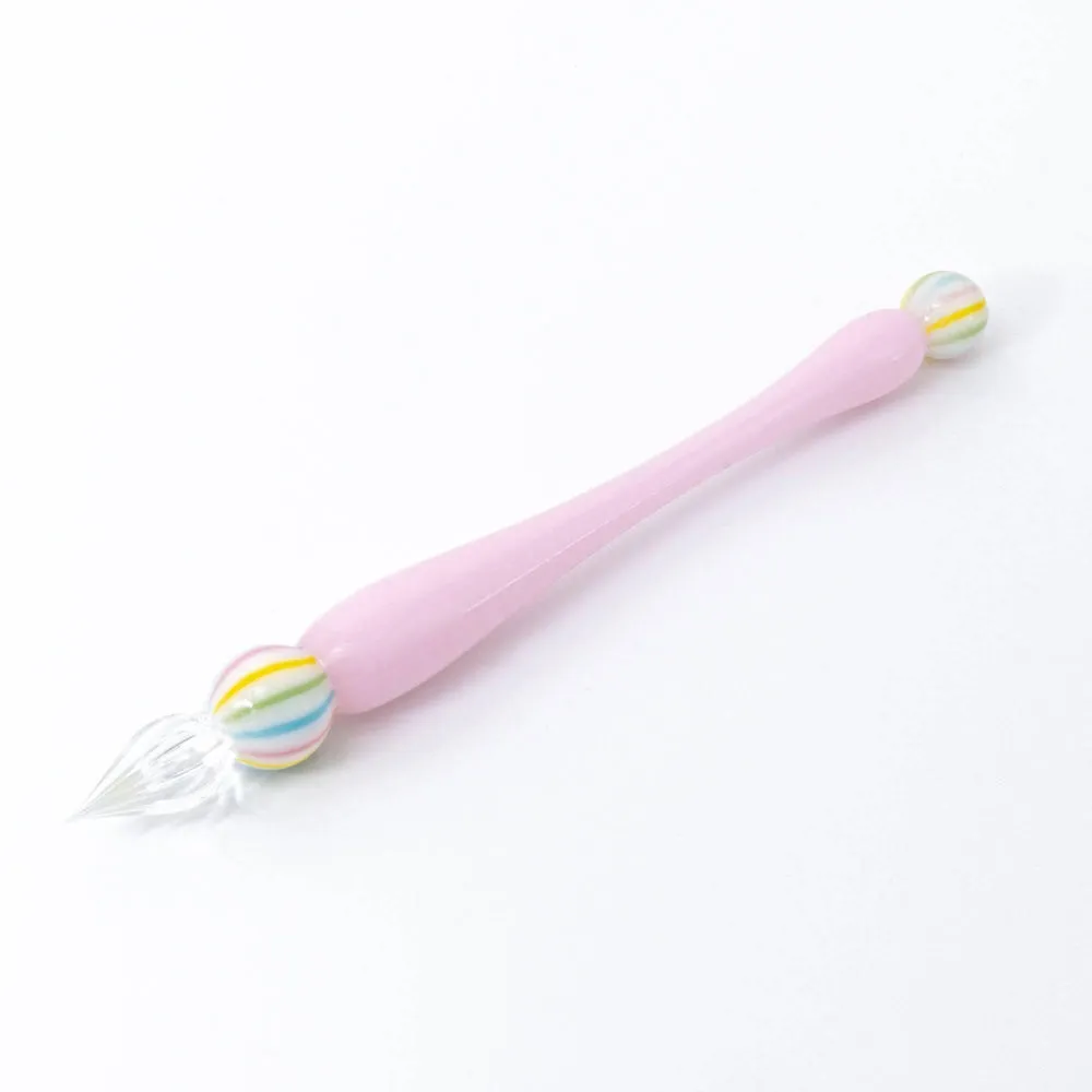 Wagashi Sakura Mochi Glass Dip Pen
