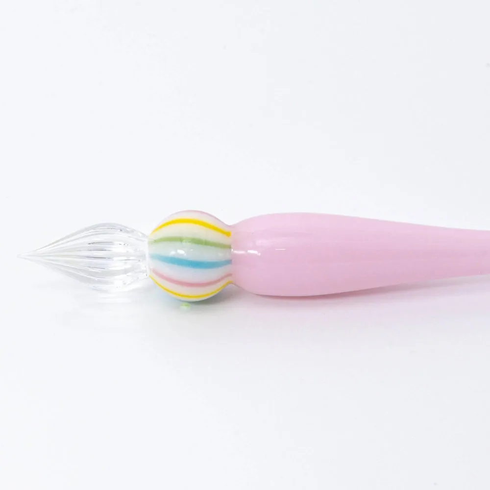 Wagashi Sakura Mochi Glass Dip Pen
