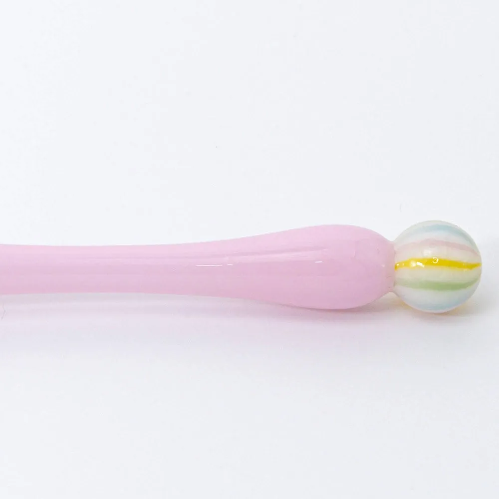 Wagashi Sakura Mochi Glass Dip Pen