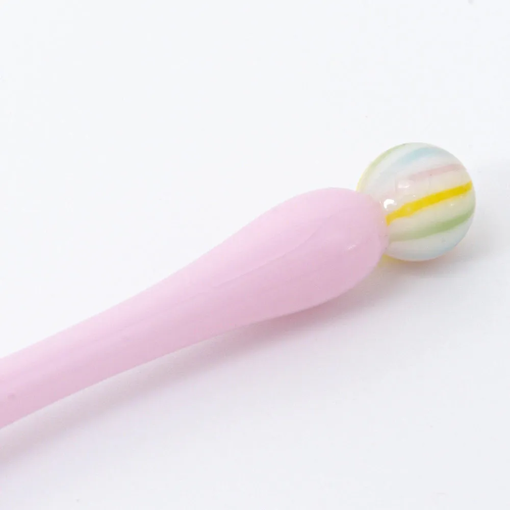 Wagashi Sakura Mochi Glass Dip Pen