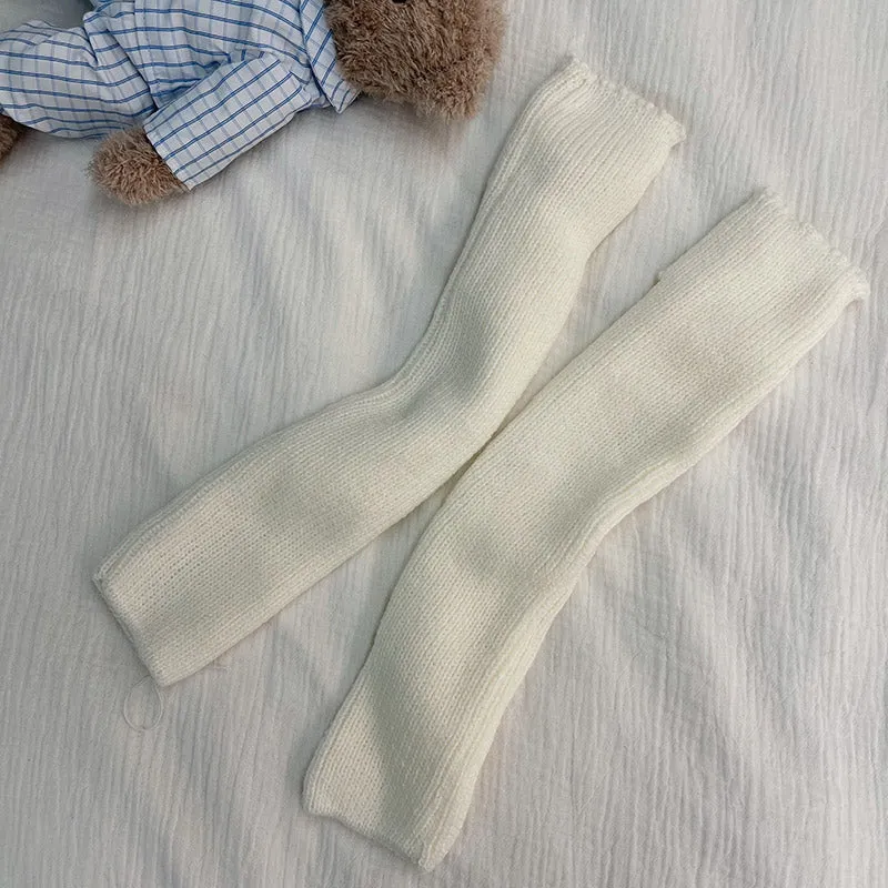 WAGUIR~Fashionable Lolita Solid Color Leg Warmer Multicolors