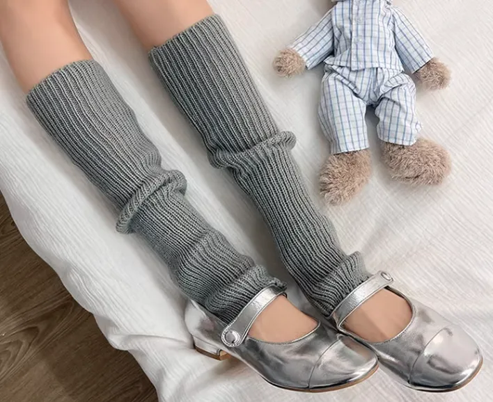 WAGUIR~Fashionable Lolita Solid Color Leg Warmer Multicolors