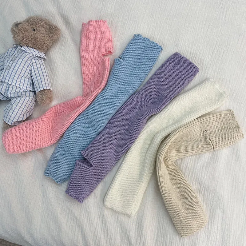 WAGUIR~Fashionable Lolita Solid Color Leg Warmer Multicolors