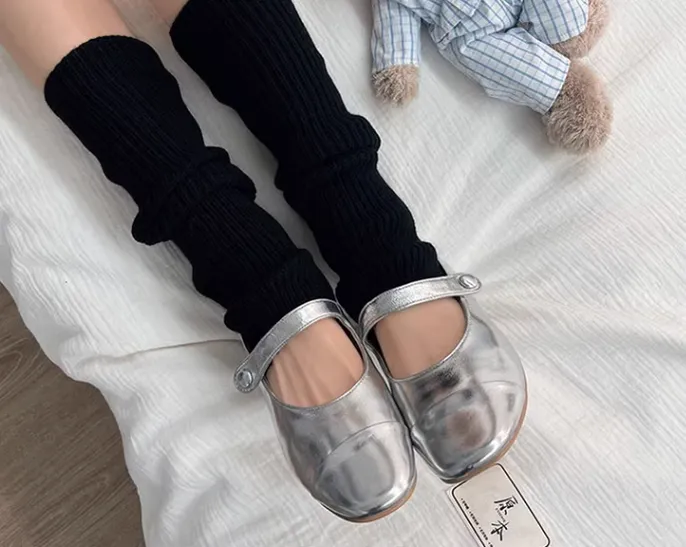 WAGUIR~Fashionable Lolita Solid Color Leg Warmer Multicolors