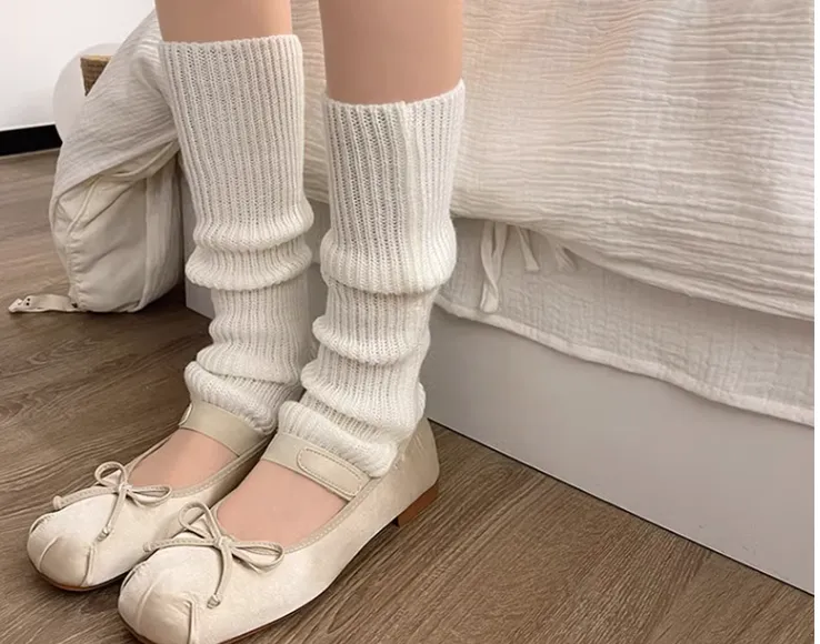 WAGUIR~Fashionable Lolita Solid Color Leg Warmer Multicolors