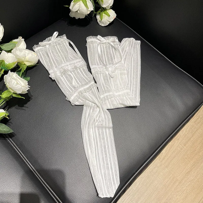 WAGUIR~Sweet Lolita Lace Thin Calf Socks