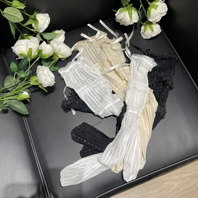 WAGUIR~Sweet Lolita Lace Thin Calf Socks