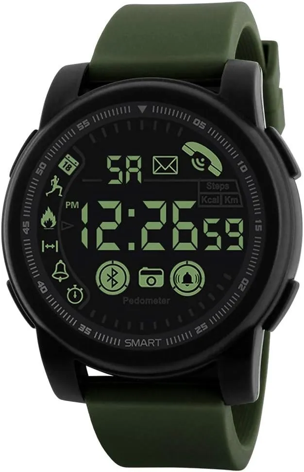 Watch for Sport iOS Pedometer Smart Fitness Android Bluetooth Men's Watch Watch Couple Set