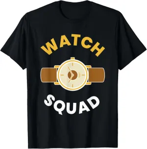 Watch Squad Wrist Watch Horologist Wrist Watch Watch Luxury T-Shirt