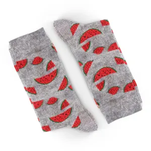Watermelon Socks Men Novelty Socks Hilarious Socks for Women & Men Happy Colorful Socks Unisex Socks Funky Socks for Adults