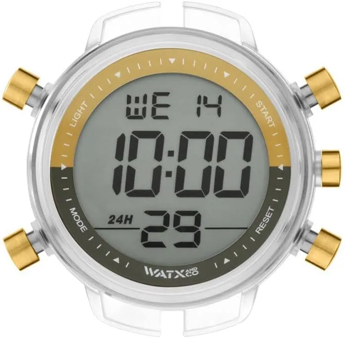 WATXANDCO Watches Boxes RWA1784, Multicolored, strap