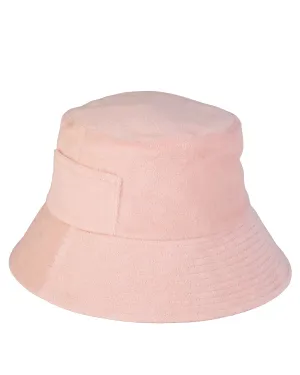 Wave Bucket - Baby Pink Terry