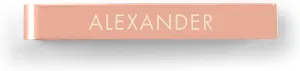 Weddingstar Men's Custom Engraved Stainless Steel Tie Bar with Gift Box