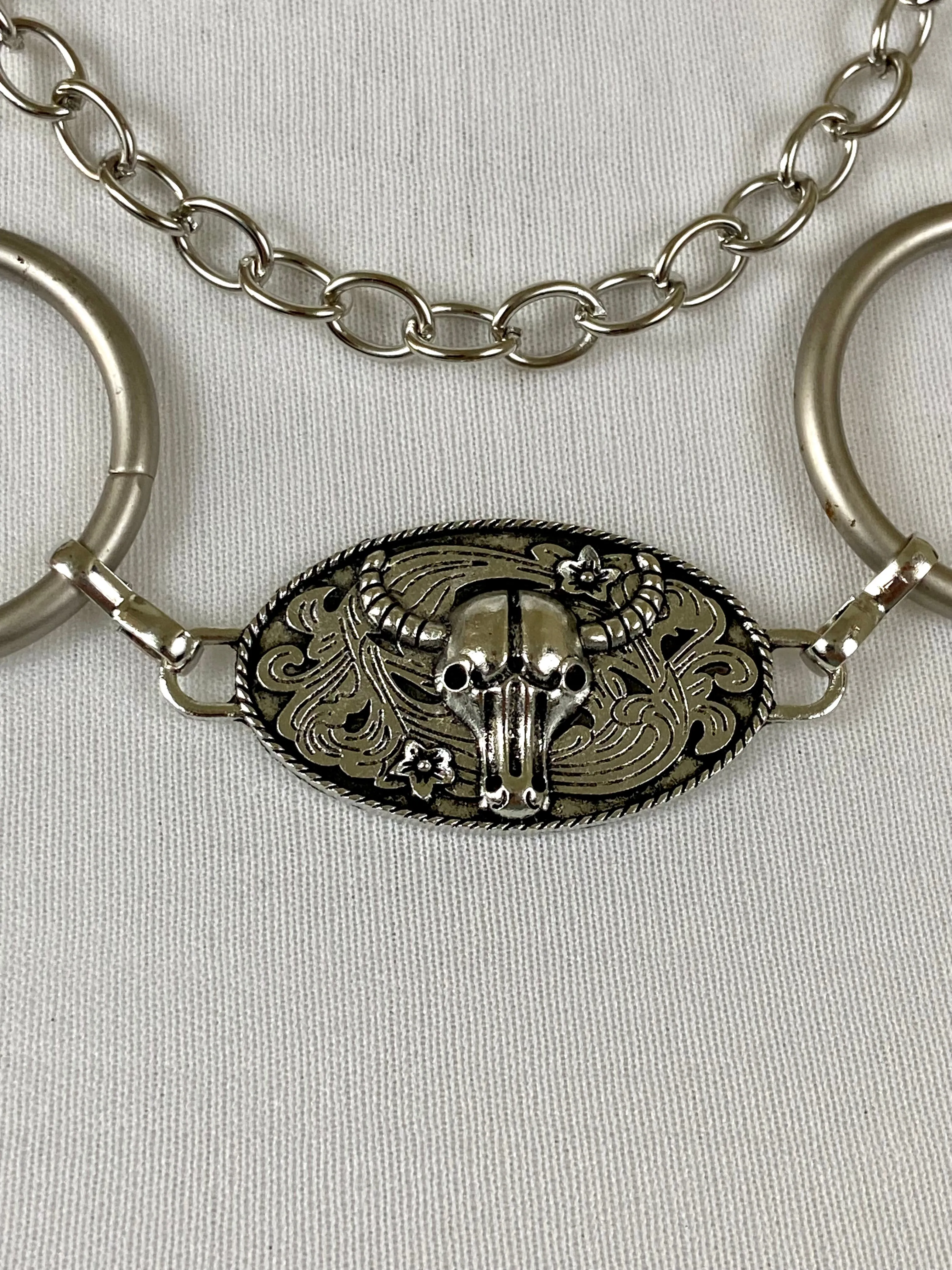 Western style 🐮 chain belt