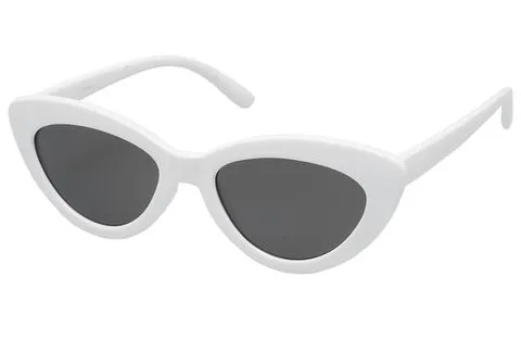 White Cat Eye Sunglasses