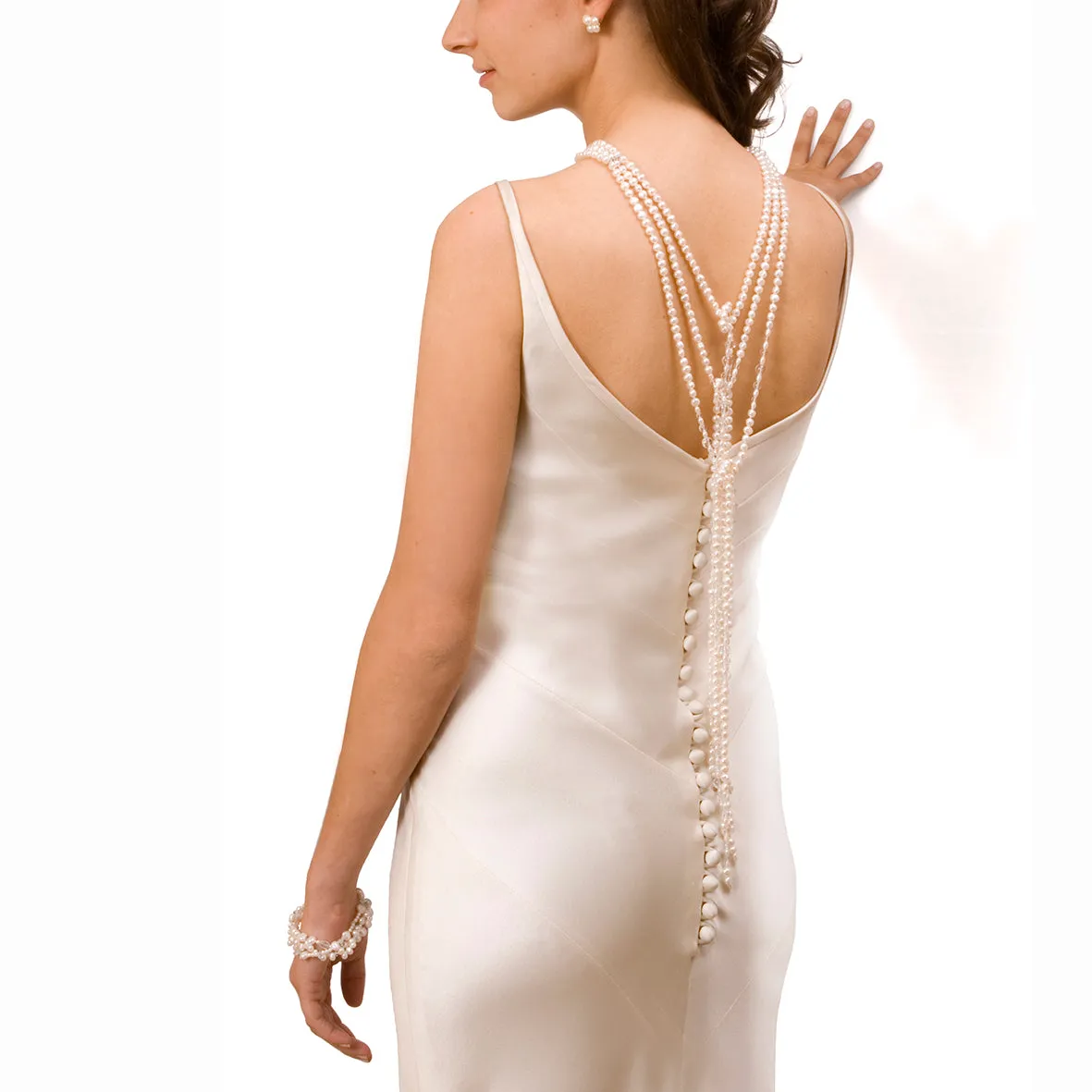 White Freshwater Pearl Lariat