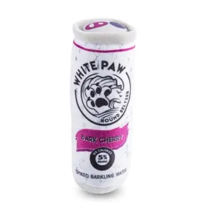 White Paw ~ Bark Cherry Seltzer Dog Toy
