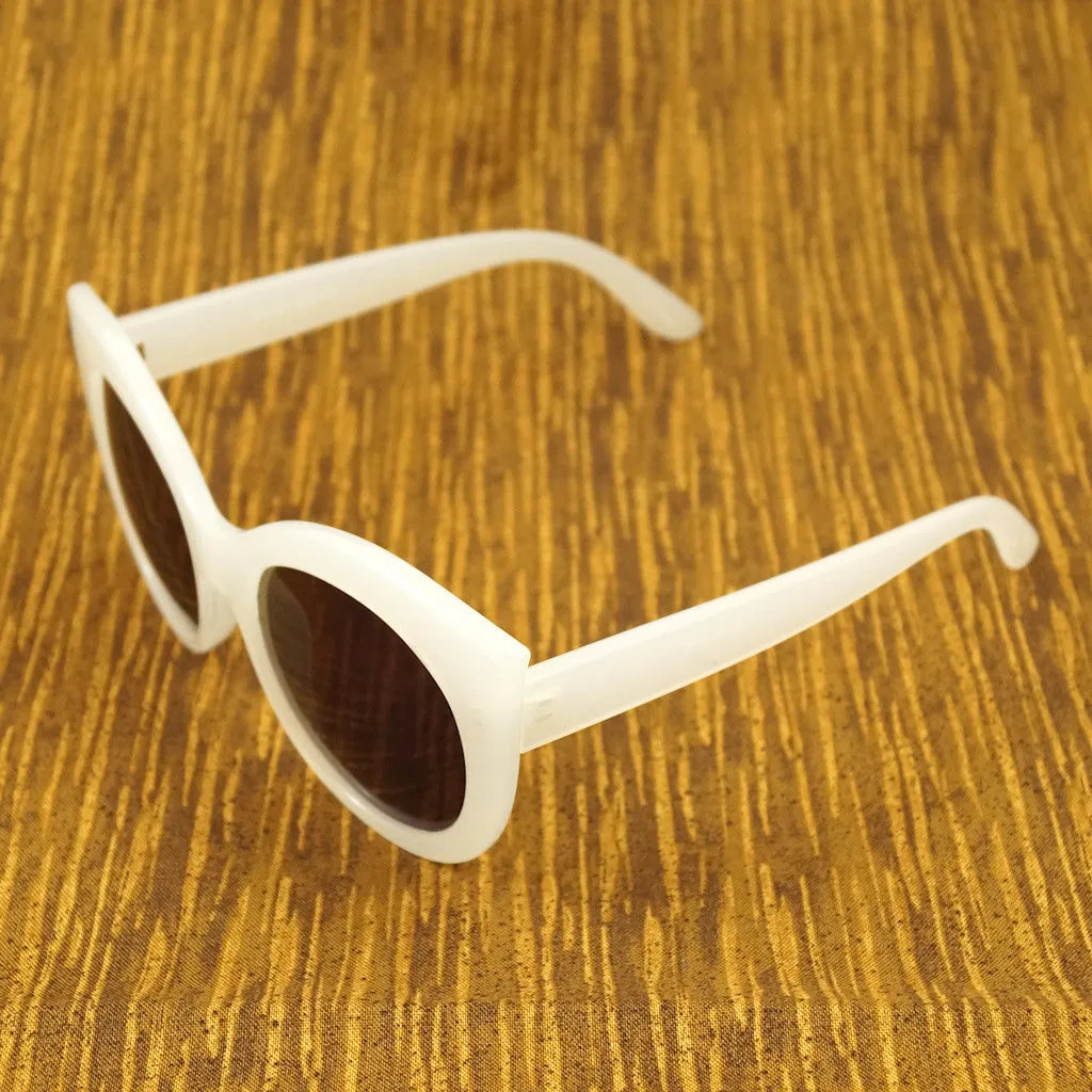 White Point Cat Eye Sunglasses