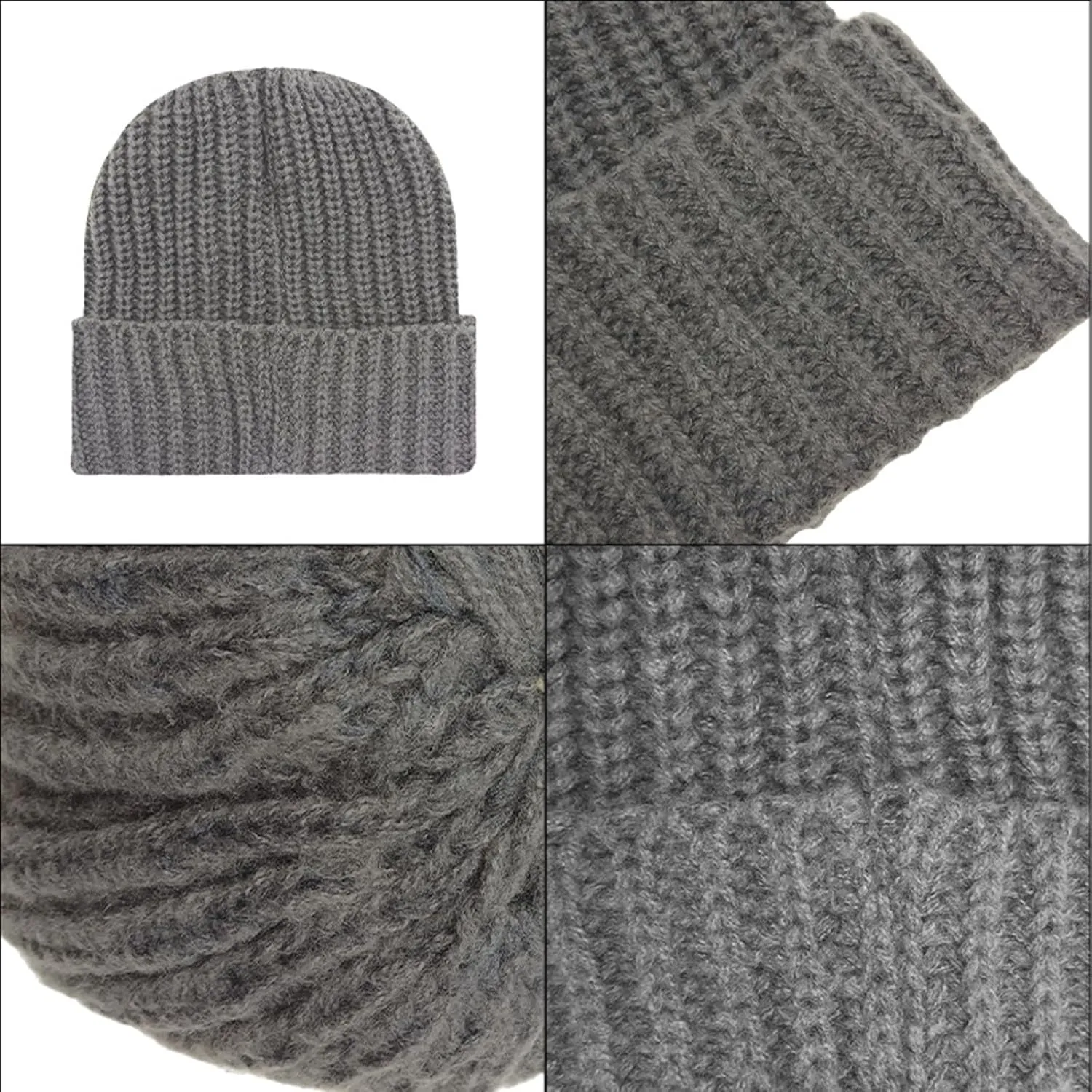 Winter Beanie Hats for Men Women Unisex Beanie Winter Knitted Cuffed Soft Warm Hat for Men/Women Ski Watch Cap