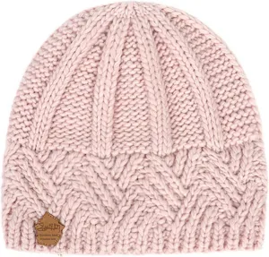 Winter Fashion Knitted Wool Beanie Hat Beanies Cuffed Plain Skull Hat Knitted Watch Hat Warm Beanies for Women Girls (Pink-06#A, One Size)