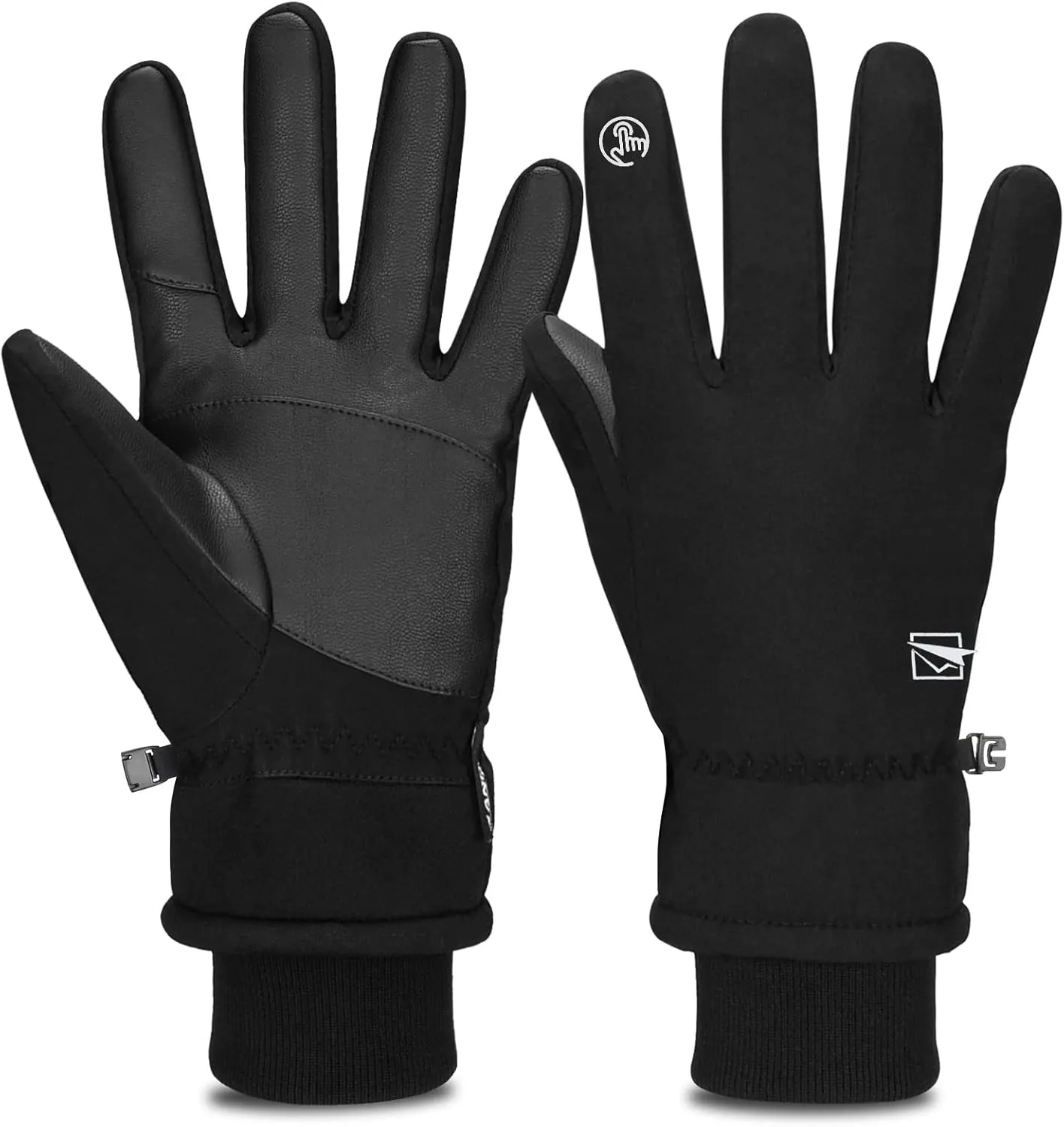 Winter Gloves for Men Women Windproof Waterproof Gloves -30 Thermal Gloves for Snow Skiing Running in Cold Weather