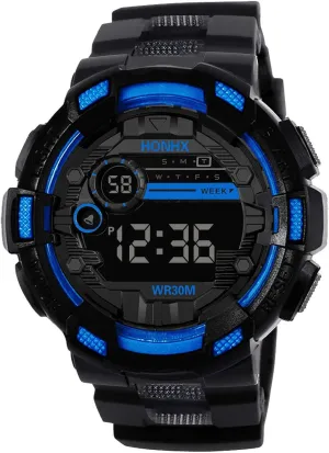 with Four Buttons Cool Electronic Sports Six Styles of Sport Watch Large Dial