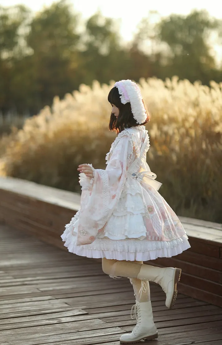 With PUJI~Xiaochunrihe~Wa Lolita OP Dress