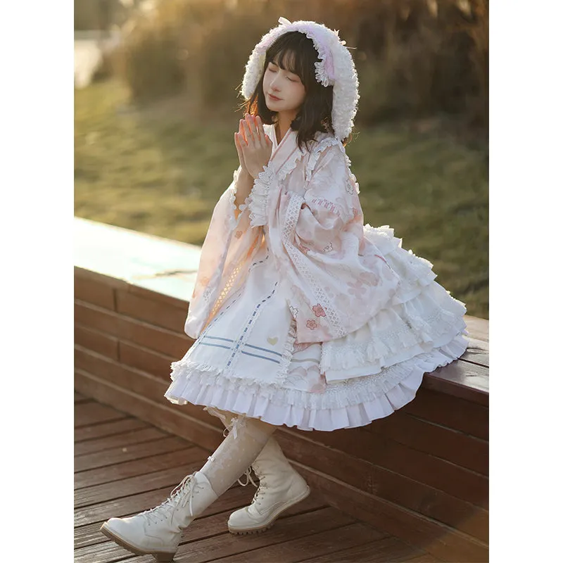 With PUJI~Xiaochunrihe~Wa Lolita OP Dress