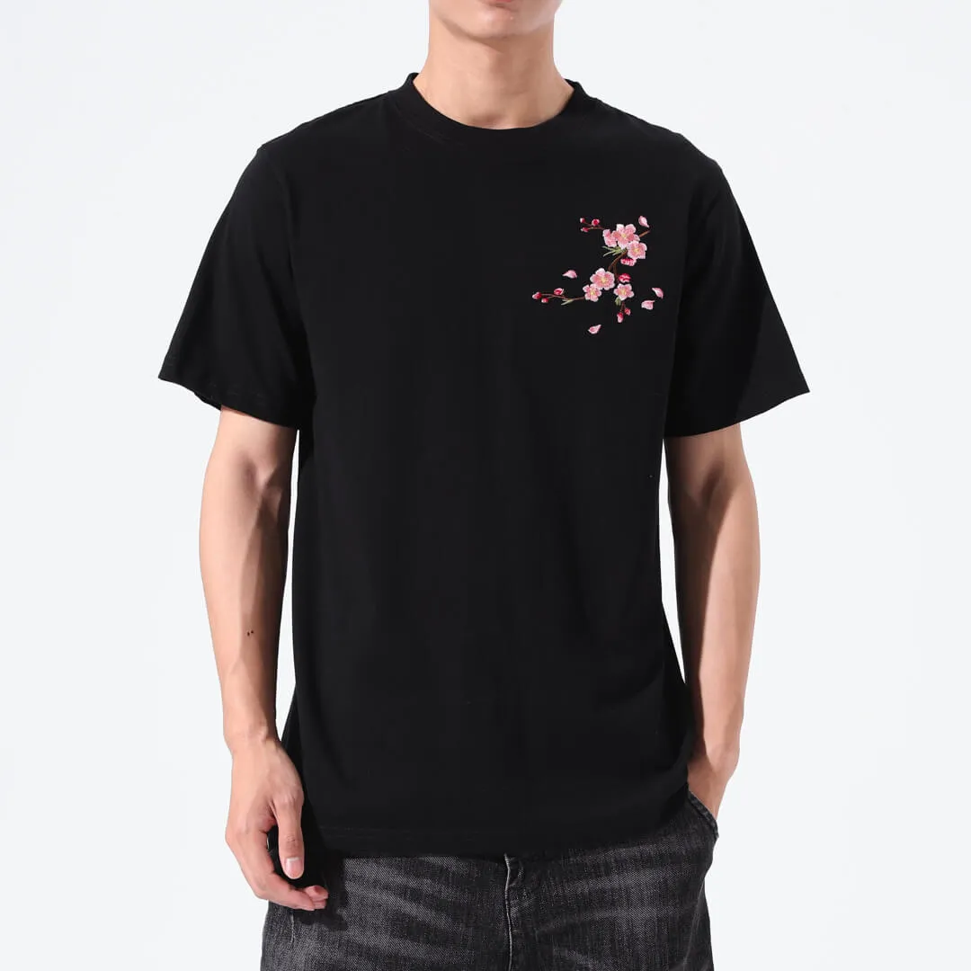 WLS Sakura Embroidered Shirt