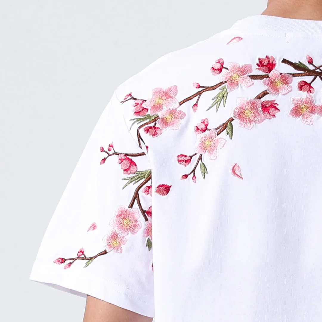 WLS Sakura Embroidered Shirt
