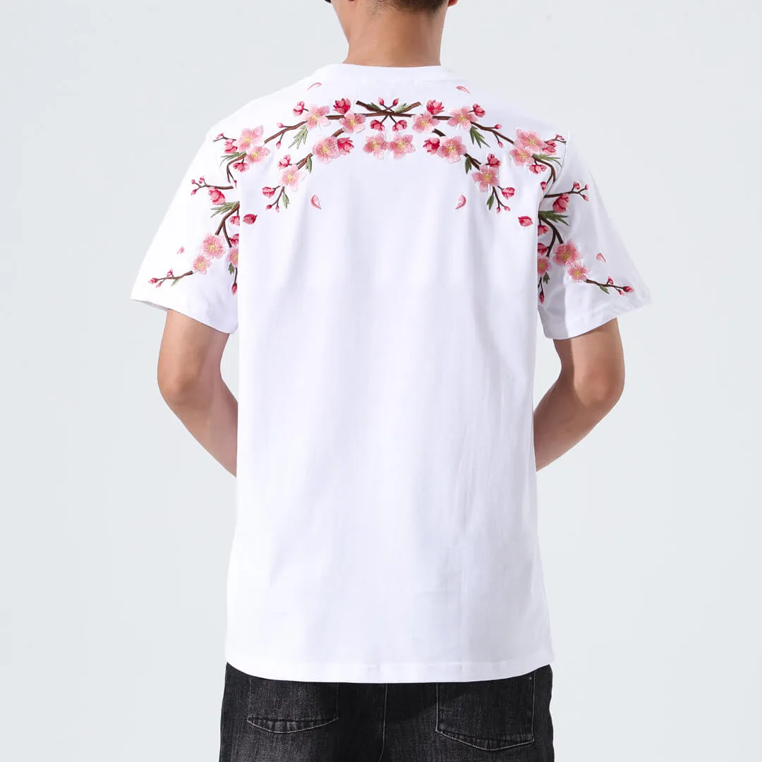 WLS Sakura Embroidered Shirt