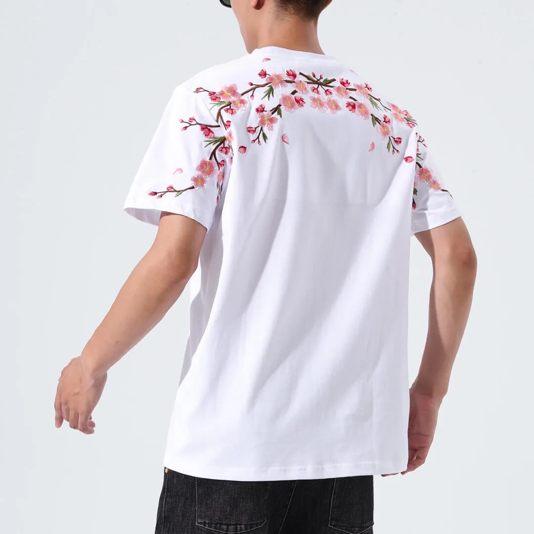 WLS Sakura Embroidered Shirt