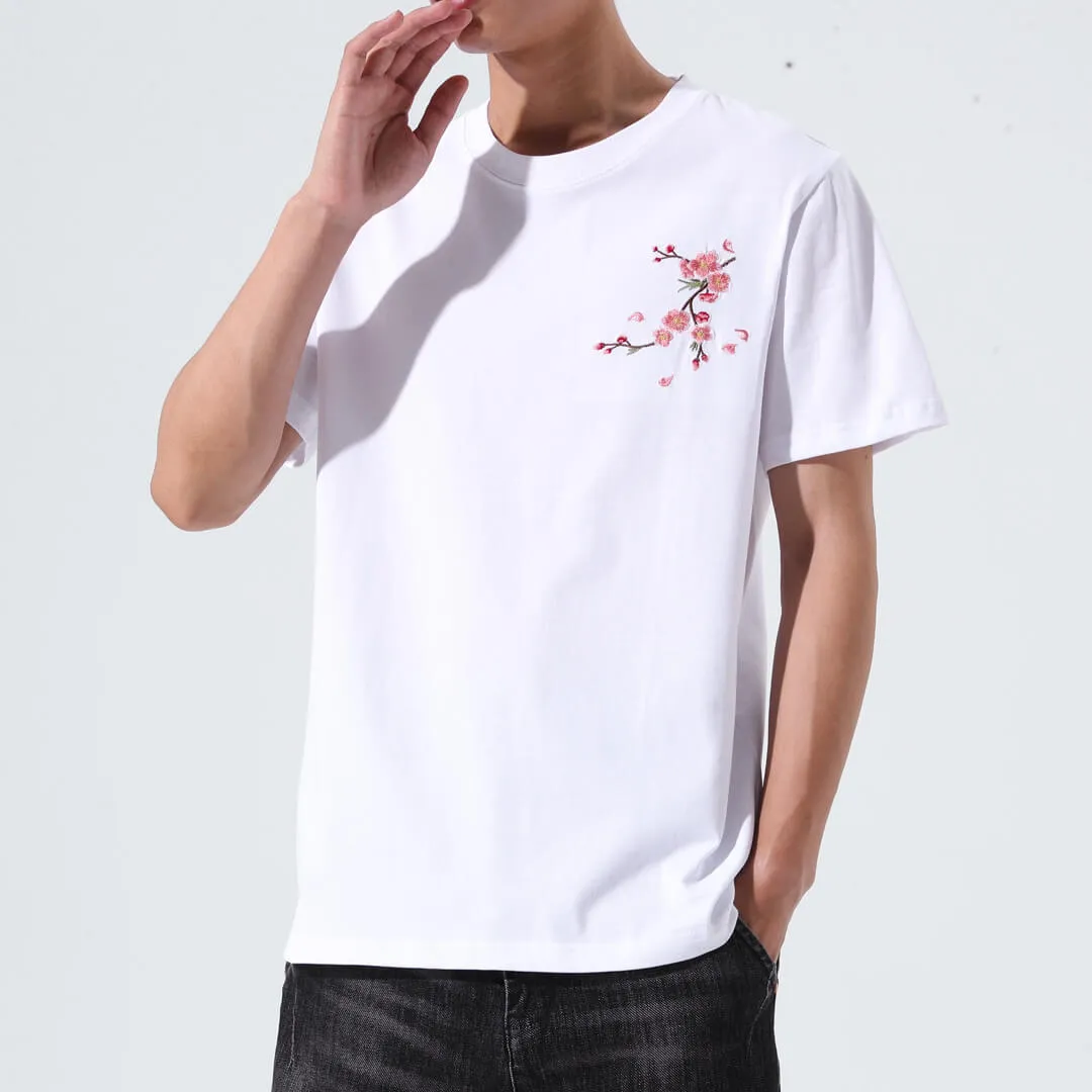 WLS Sakura Embroidered Shirt