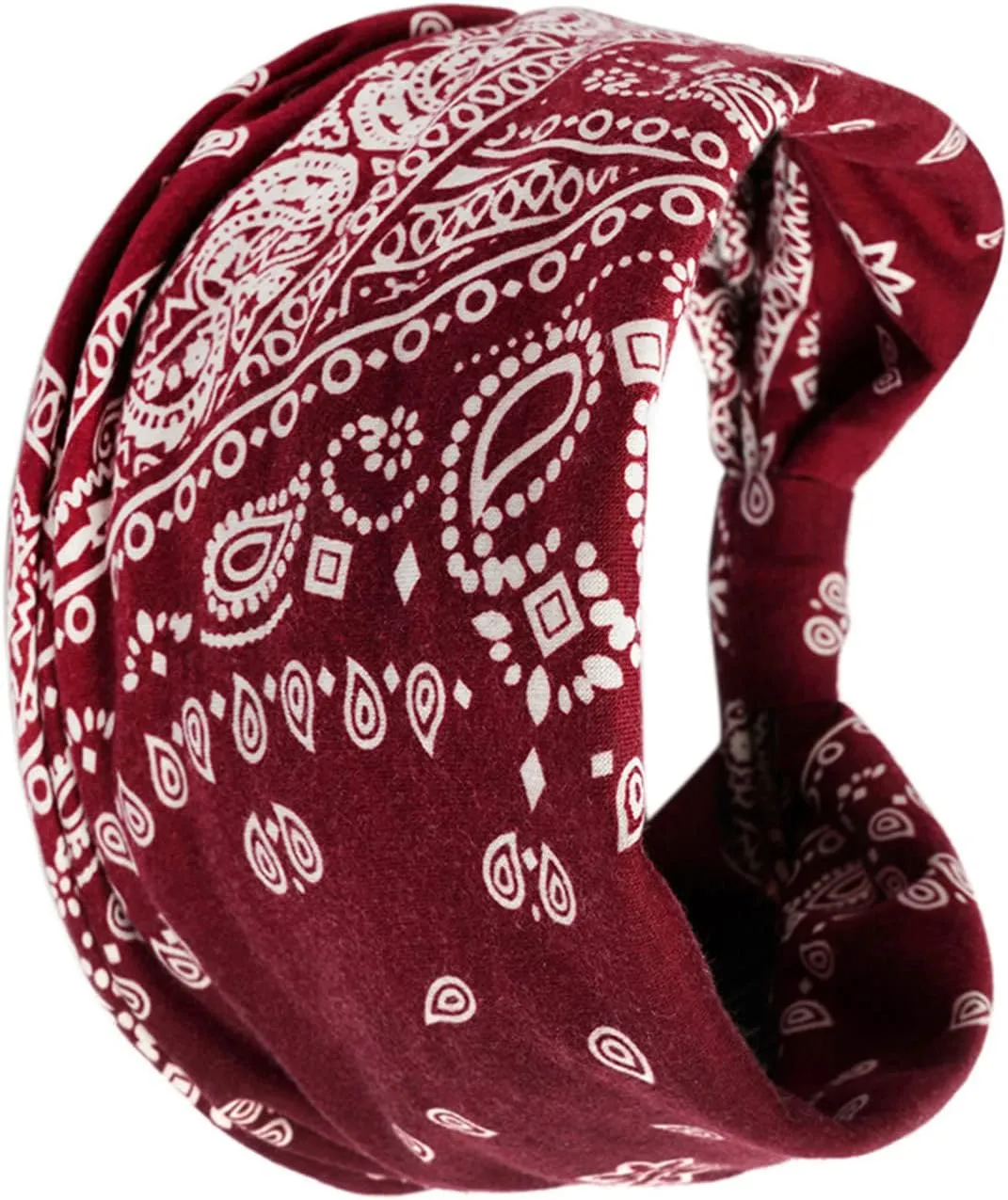 Women Elastic Headwear Ladies Headband Exercise Sports Hijab Headband Elastic Wicking Knotted Running Elastic