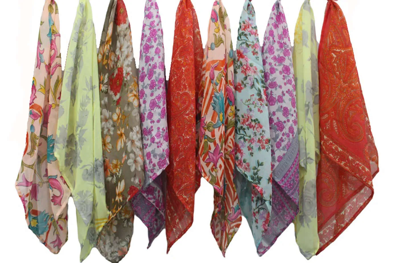 Women Fashion Square Scarf Scarves Soft Silky Printed Head Wraps Accessories for Women Fashion
