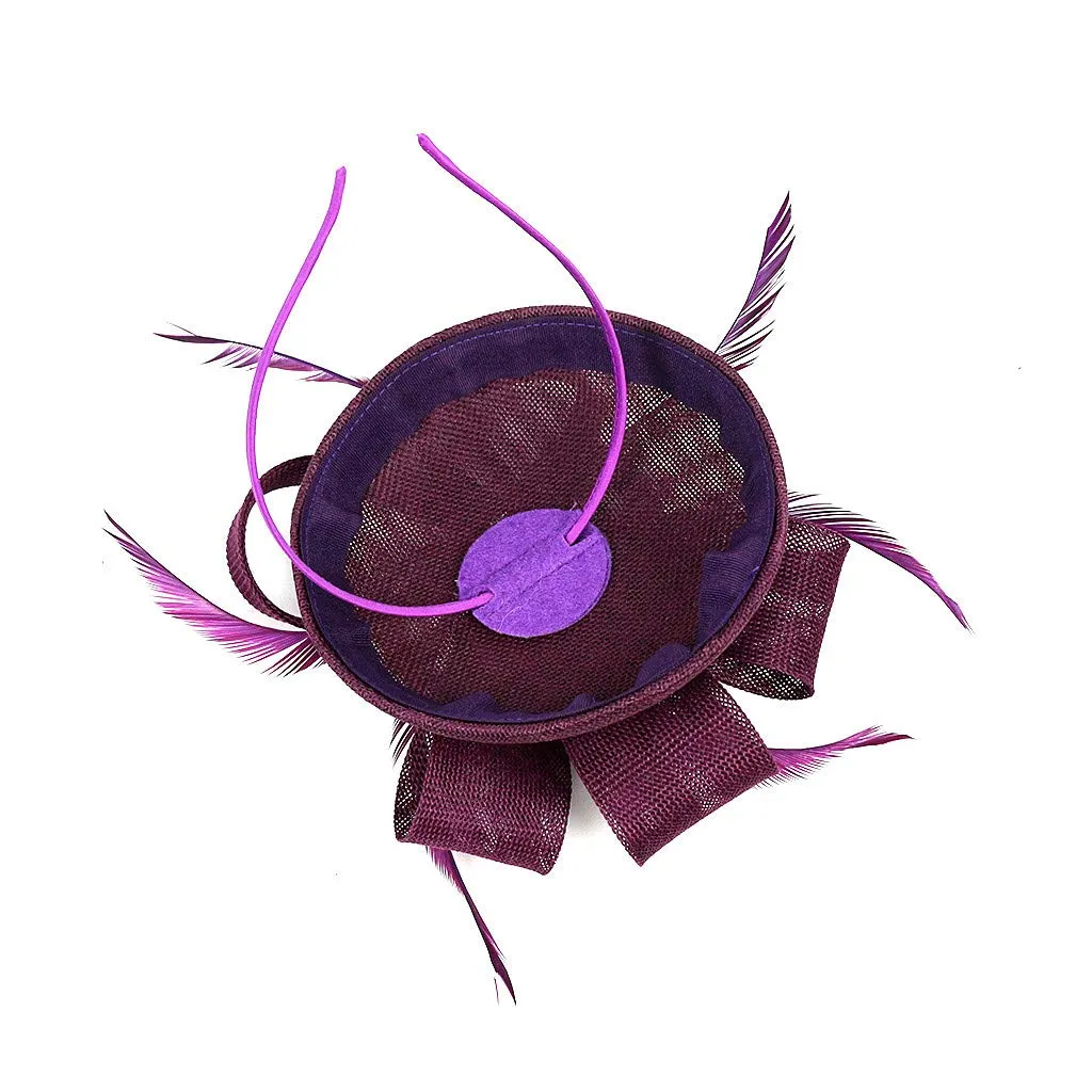 Women Girl Fascinators Hair Clip Vintage Wedding Fashion for Cocktail Ball Wedding Ascot Hats Flower