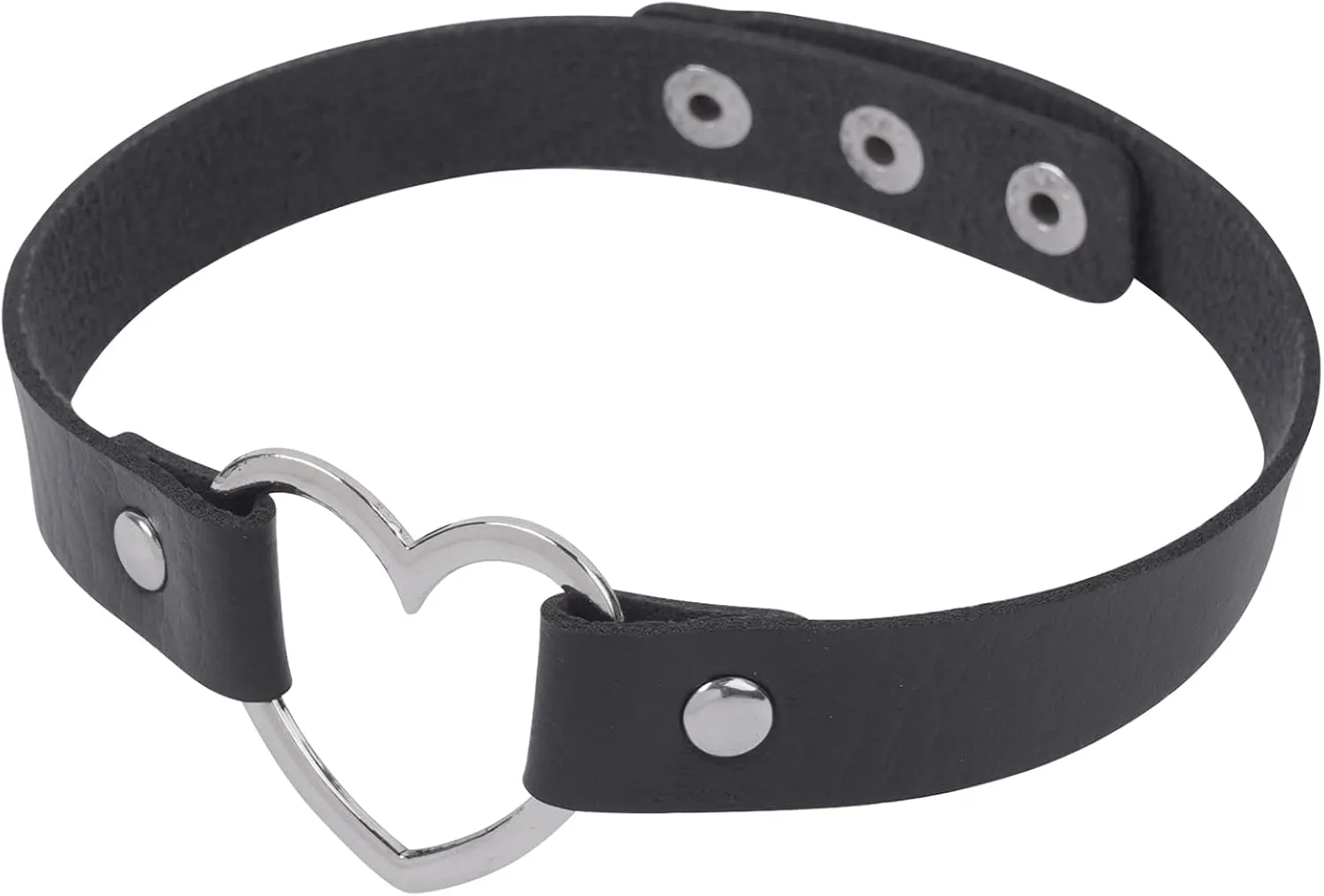Women Leather Choker Collar Gothic Punk Rock Half Finger Rivets Gloves Adjustable Neck Collar for Halloween Costume