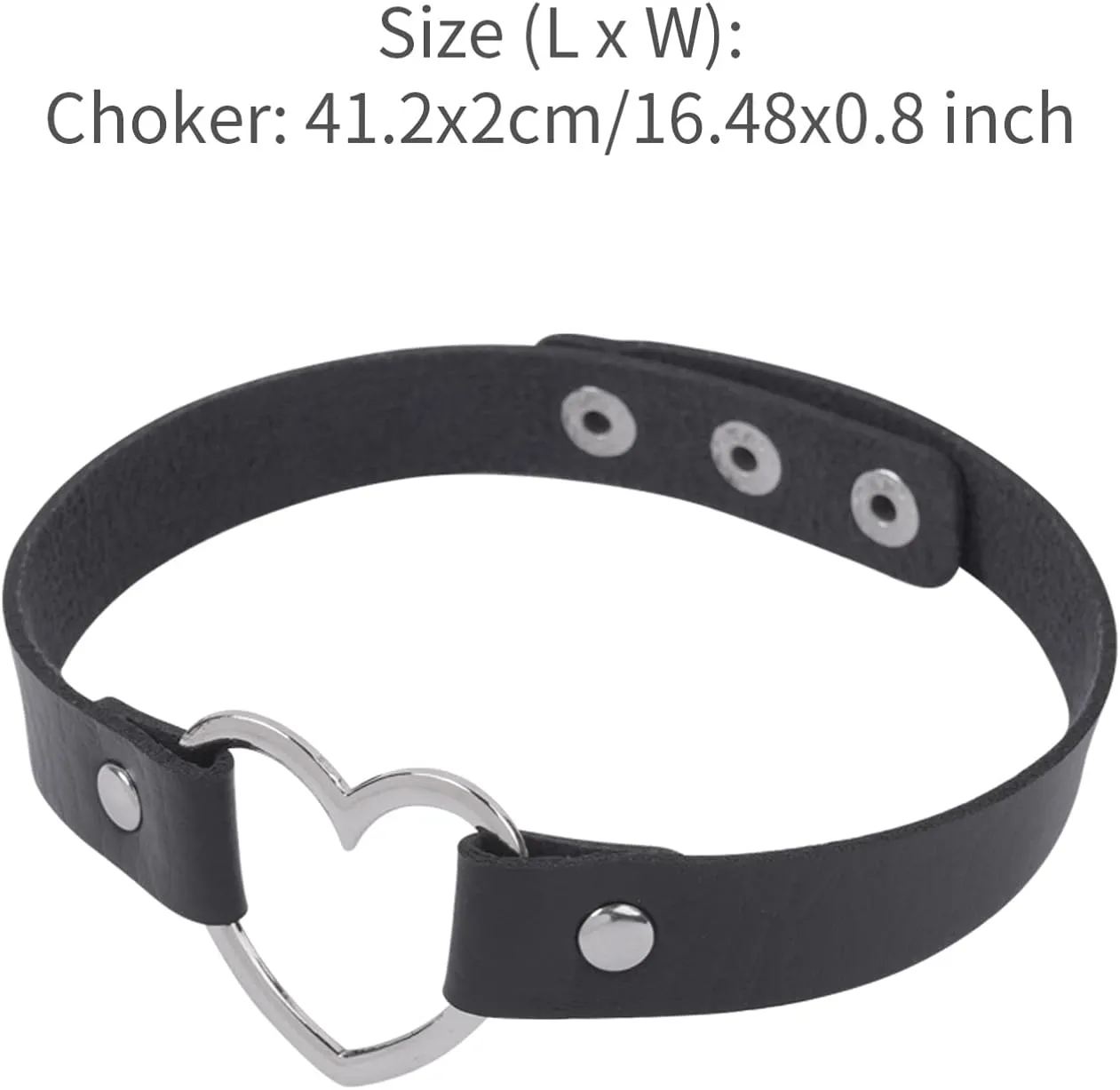 Women Punk Rivets PU Leather Choker Necklace Half Finger Belt Up Closure Rivets Gloves Night Club Party Costume