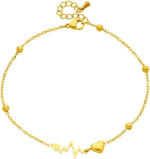 Women's Foot Chain Gold Chain, Women's Gold Foot Chain Gold Chain Low Allergy Gold Jewelry Gift, Gift for Women