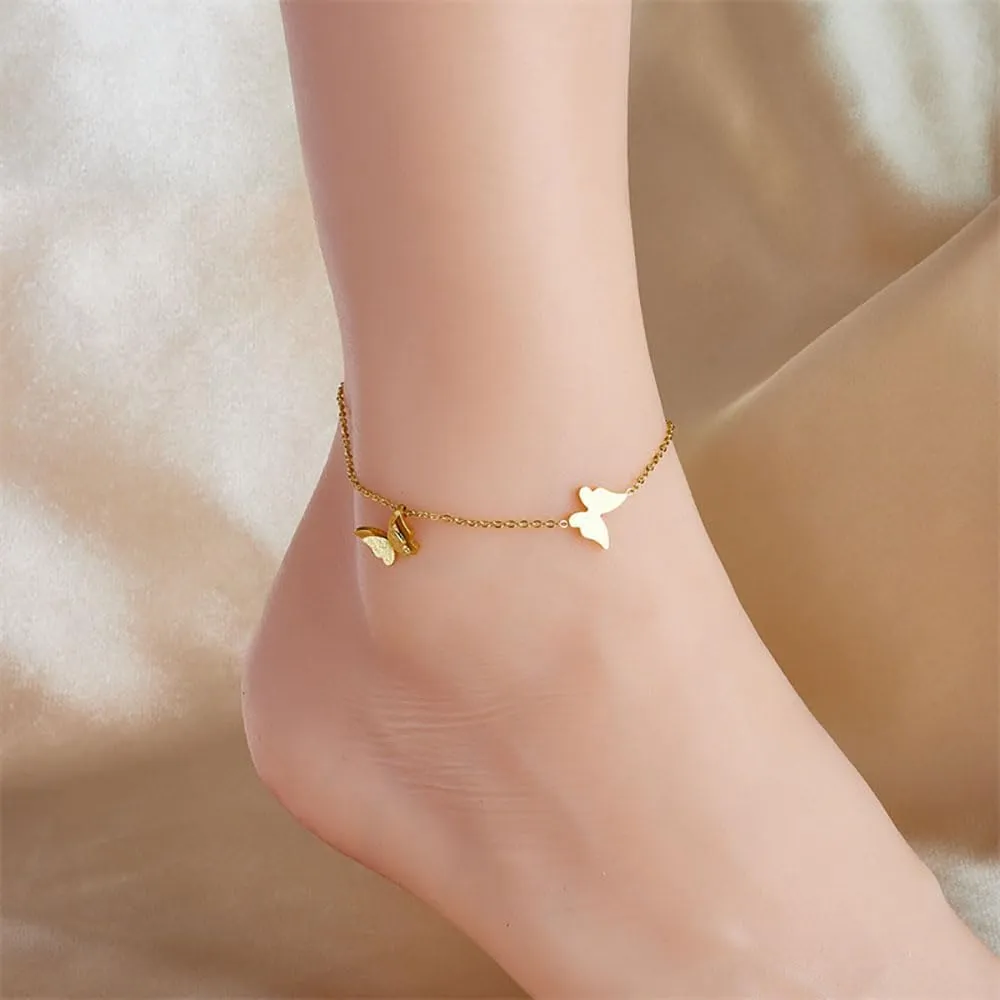 Women's Foot Chain Gold Chain, Women's Gold Foot Chain Gold Chain Low Allergy Gold Jewelry Gift, Gift for Women