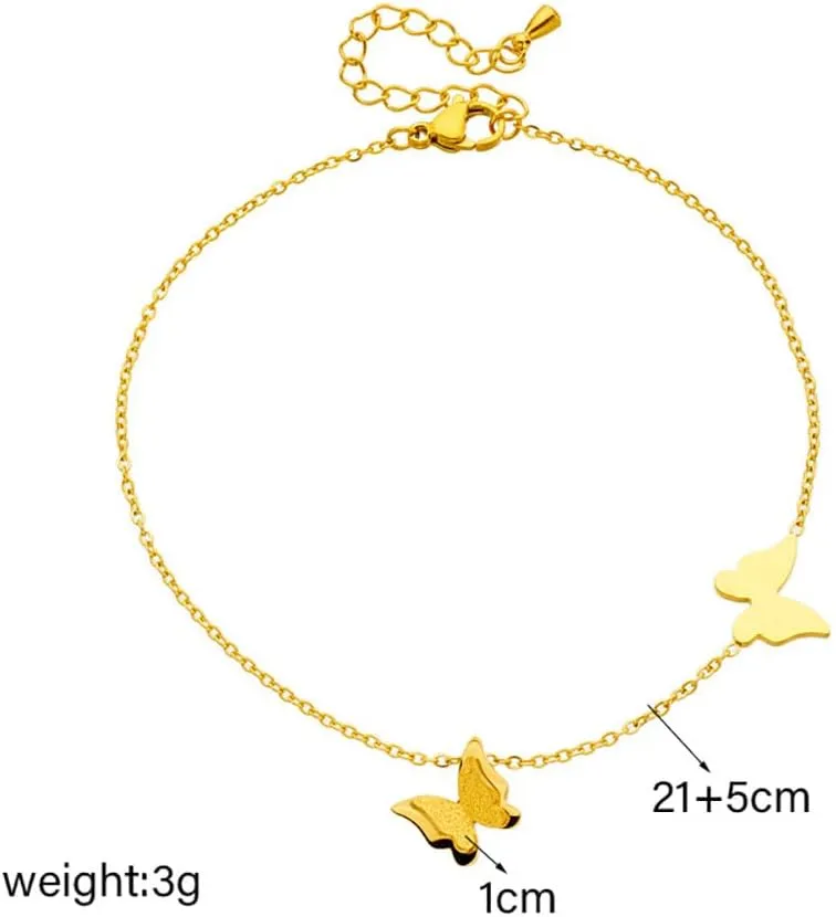 Women's Foot Chain Gold Chain, Women's Gold Foot Chain Gold Chain Low Allergy Gold Jewelry Gift, Gift for Women