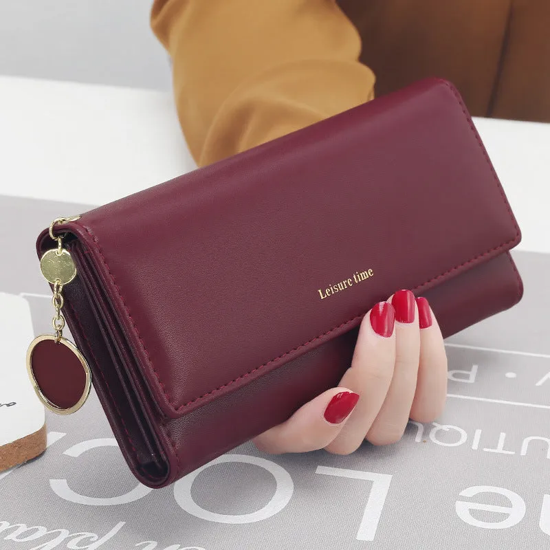Women's hand holding wallet personality pendant multi-function