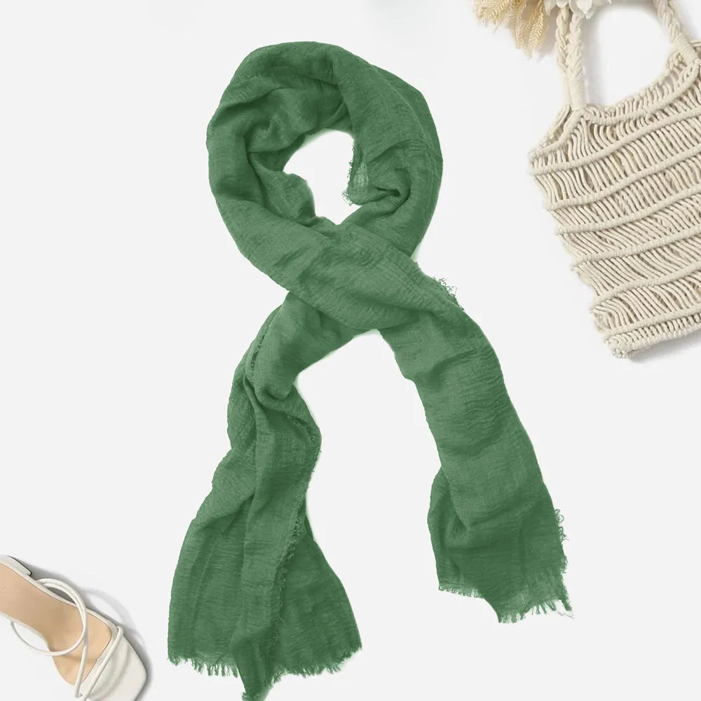 Women's High Quality Crimps Scarf Hijab