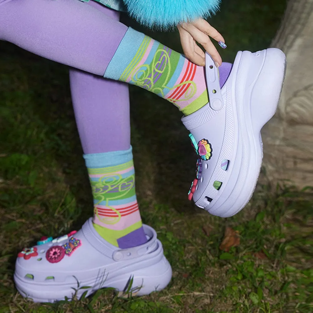 Women's Kawaii Colorful Striped Socks