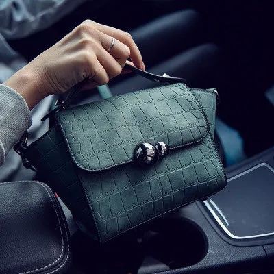 Women's PU Leather Small Shoulder Hand Bag