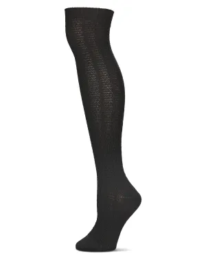 Women's Textured Rib Knit Over The Knee Warm Sock