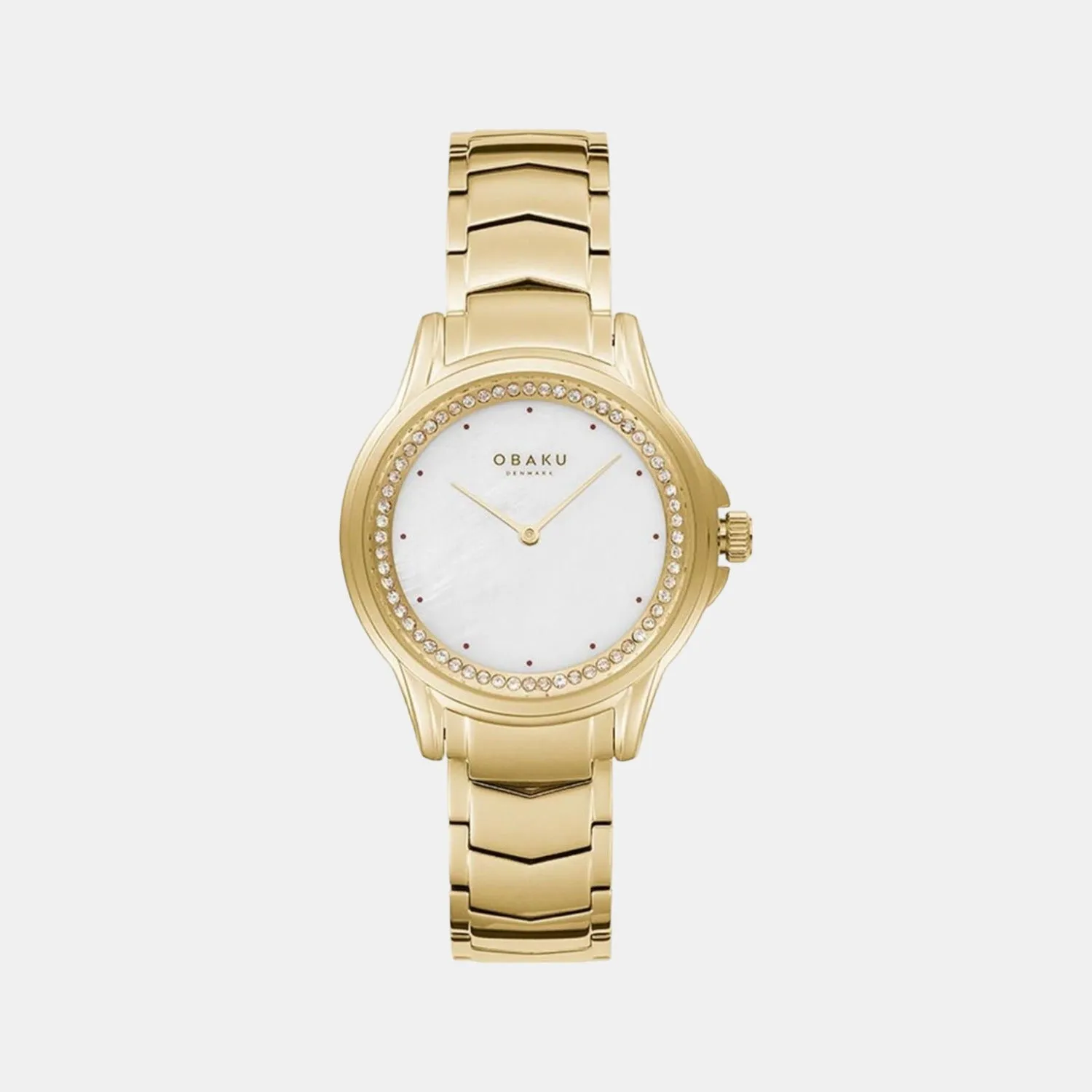 Women's White Analog Stainless Steel Watch V261LEGWSG